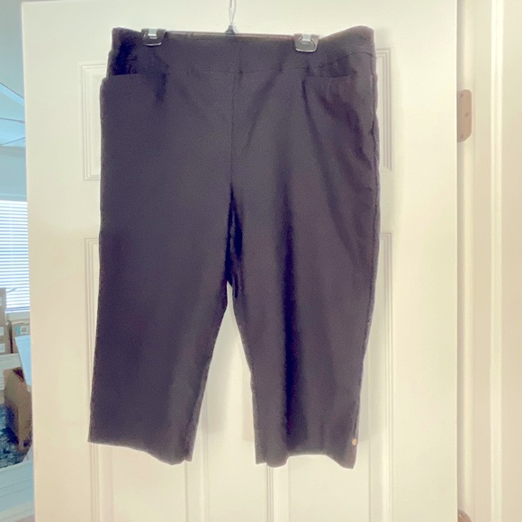 Chicos Rivet Capri Pants Size 2.5/14 - Picture 2 of 4